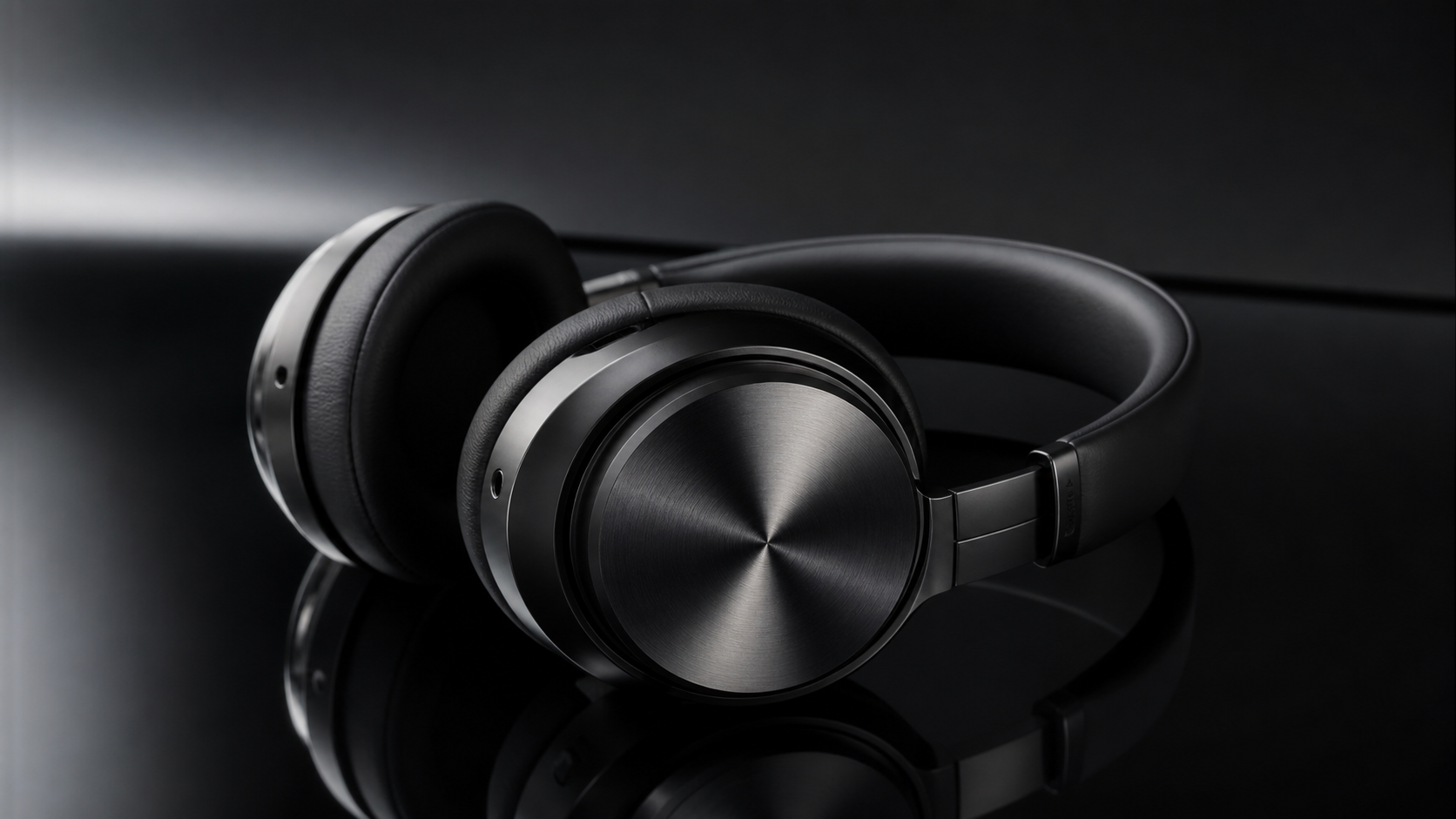 AI video preview of black headphones for a Seedance product ad prompt